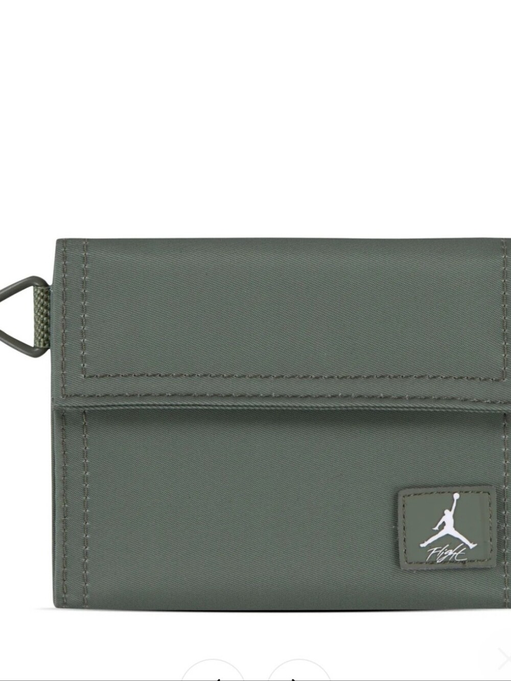 Jordan Flight Trifold Wallet- Olive